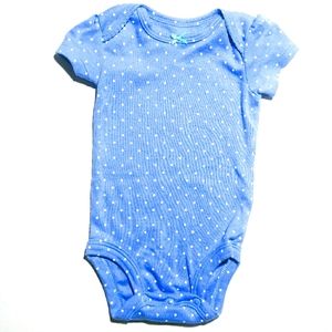 NWOT Polka Dot Blue Onesie